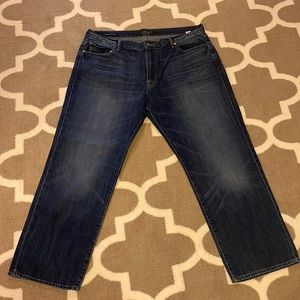 Lucky Brand 181 Relaxed Straight Blue Jeans